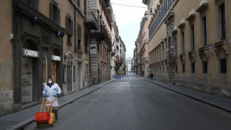 At this time, American travelers can't go to Italy and cities such as Rome (above), at least not for pure leisure travel.