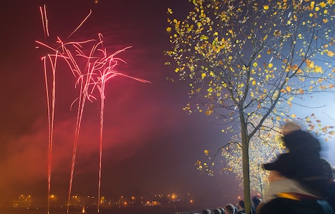 Fireworks at Nottingham's Forest Recreation Ground