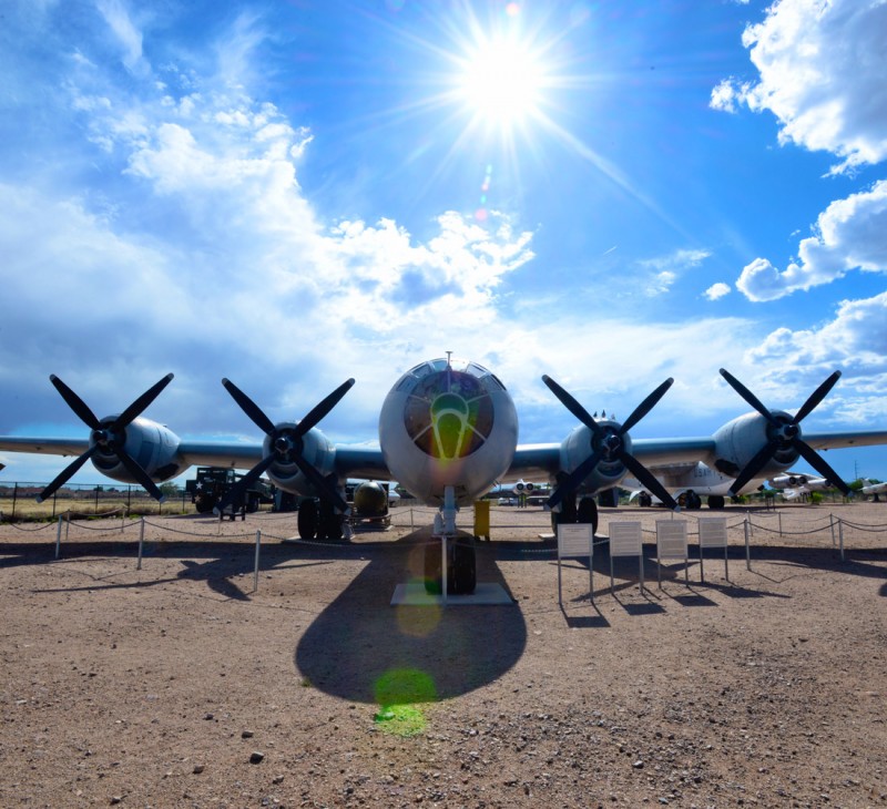 Military Bomber at Albuquerque's Nuclear Museum