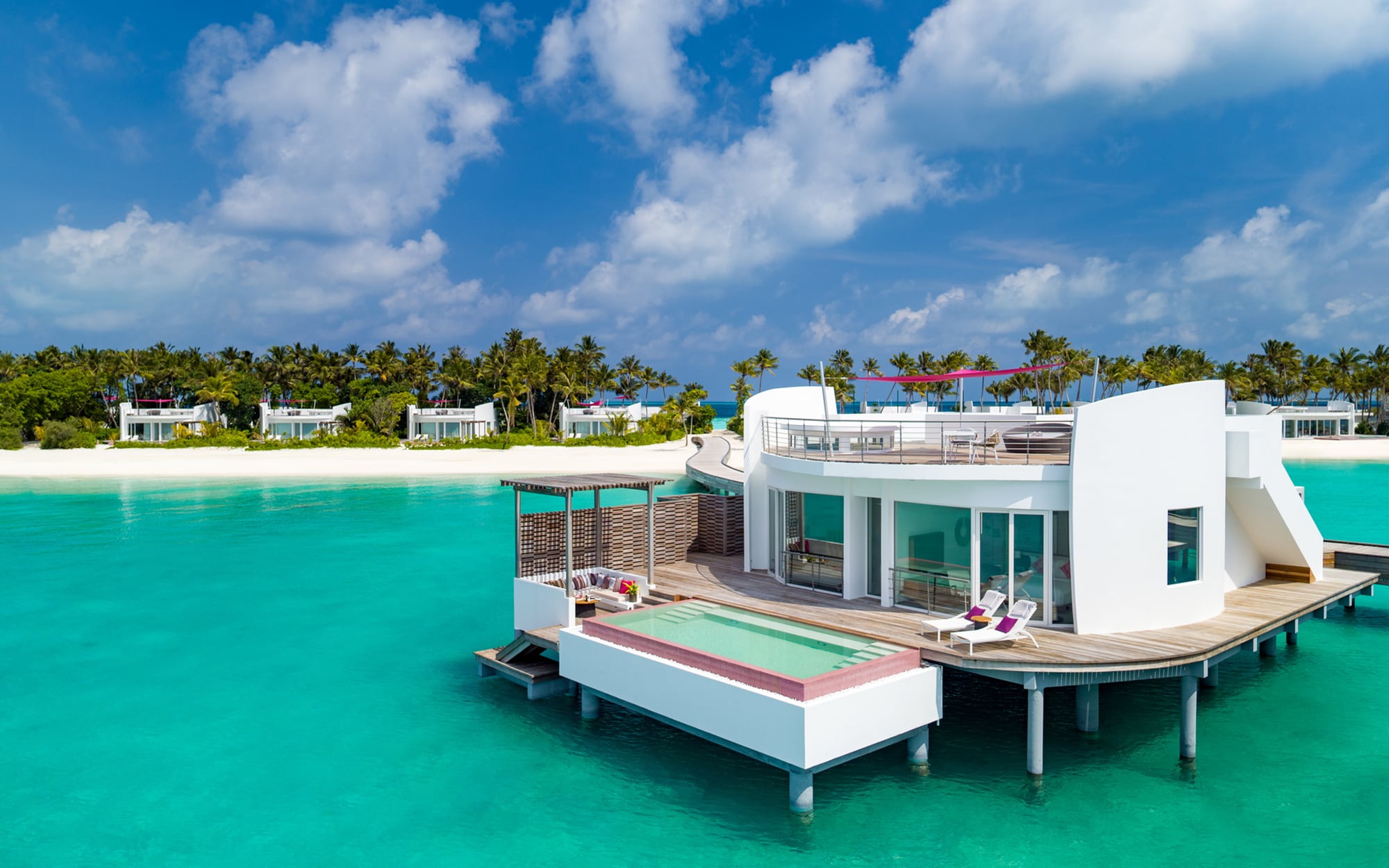 Overwater Villas at LUX* North Male Atoll